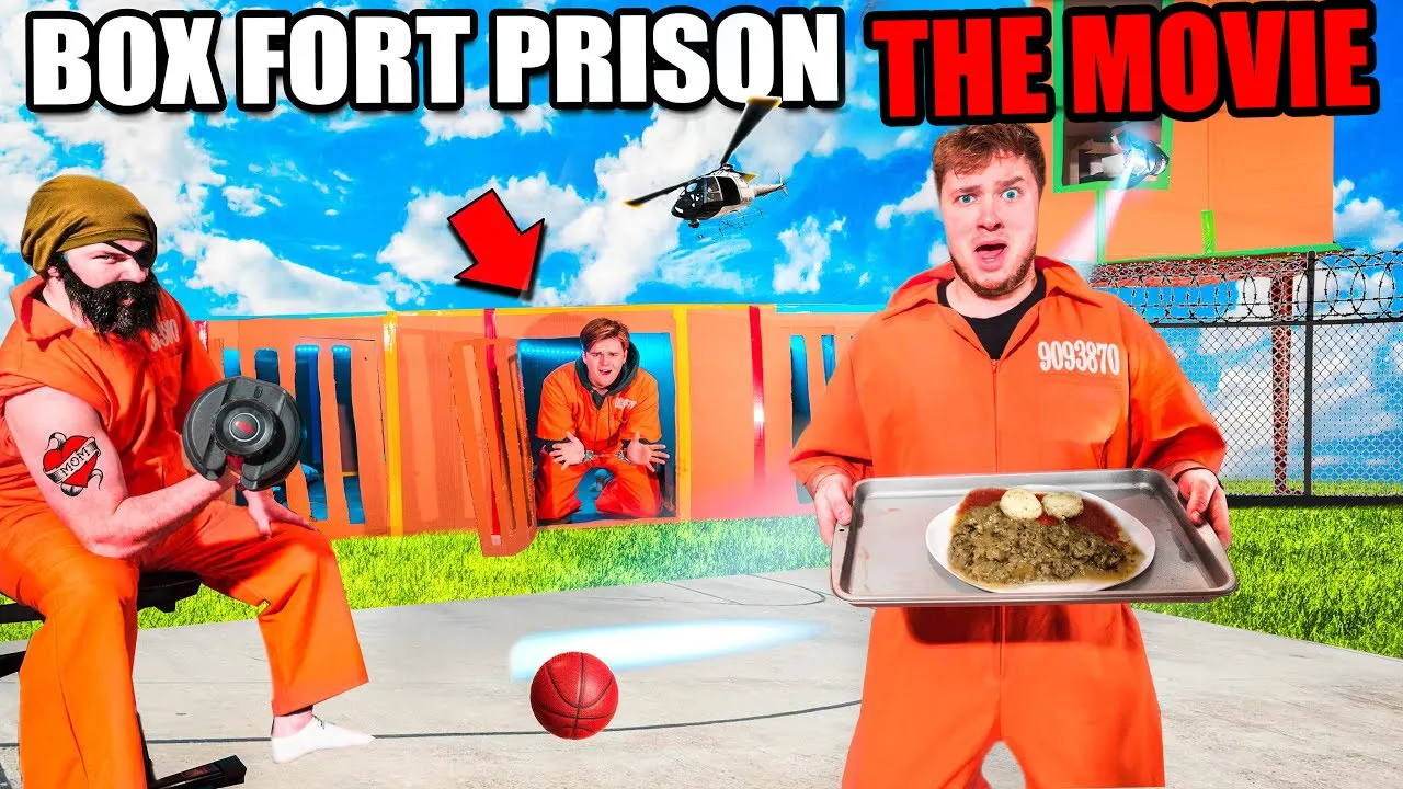 24 HOUR BOX FORT PRISON THE MOVIE