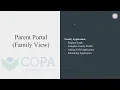 COPA Parent Portal Training