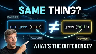 Parameters Arguments Explained Simply