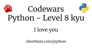 Codewars - Python