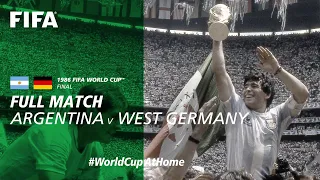 Argentina V West Germany 1986 FIFA World Cup Final Full Match 