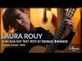 Download Lagu Laura Rouy plays Je me suis fait tout petit by Georges Brassens on a 2022 Stephen Connor Guitar