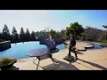 10ft LED Solar Market Umbrella Canopy Replacement