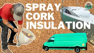 Spray Cork Insulation. Is it a game changer for Everything?