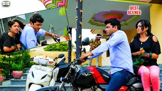 Uttar Kumar 😱 लड़की को लेकर बाइक पर भागा लड़का, पीछे से हुआ बड़ा हंगामा! | Movie Best Scenes