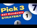 Pick 3 Lottery 317 Rundown Strategy Plus Hot Prediction Numbers New Jersey