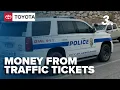 How much money are traffic tickets bringing in for local government