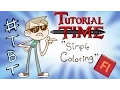 Tutorial Time Simple Coloring in Flash 2011