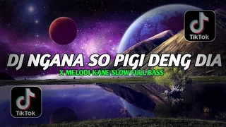 dj ngana so pigi deng dia x melodi kane full bass slowed reverb