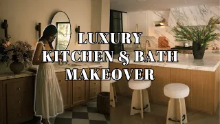 Extreme LUXURY Kitchen Bath Makeover Tour Reveal