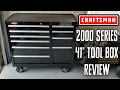 Craftsman 2000 Series 41 Inch 10 Drawer Tool Box Review