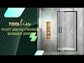 TK19168 Toolkiss brand Pivot Swing Framed Shower Door Install