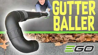 EGO GUTTER CLEANING ATTACHMENT for LEAF BLOWERS Review Test