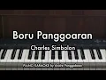 Download Lagu Boru Panggoaran - Vanessa (Charles Simbolon) | Piano Karaoke by Andre Panggabean