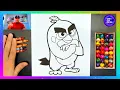 Coloring Red Angry Birds Coloring Page Crayola Crayons