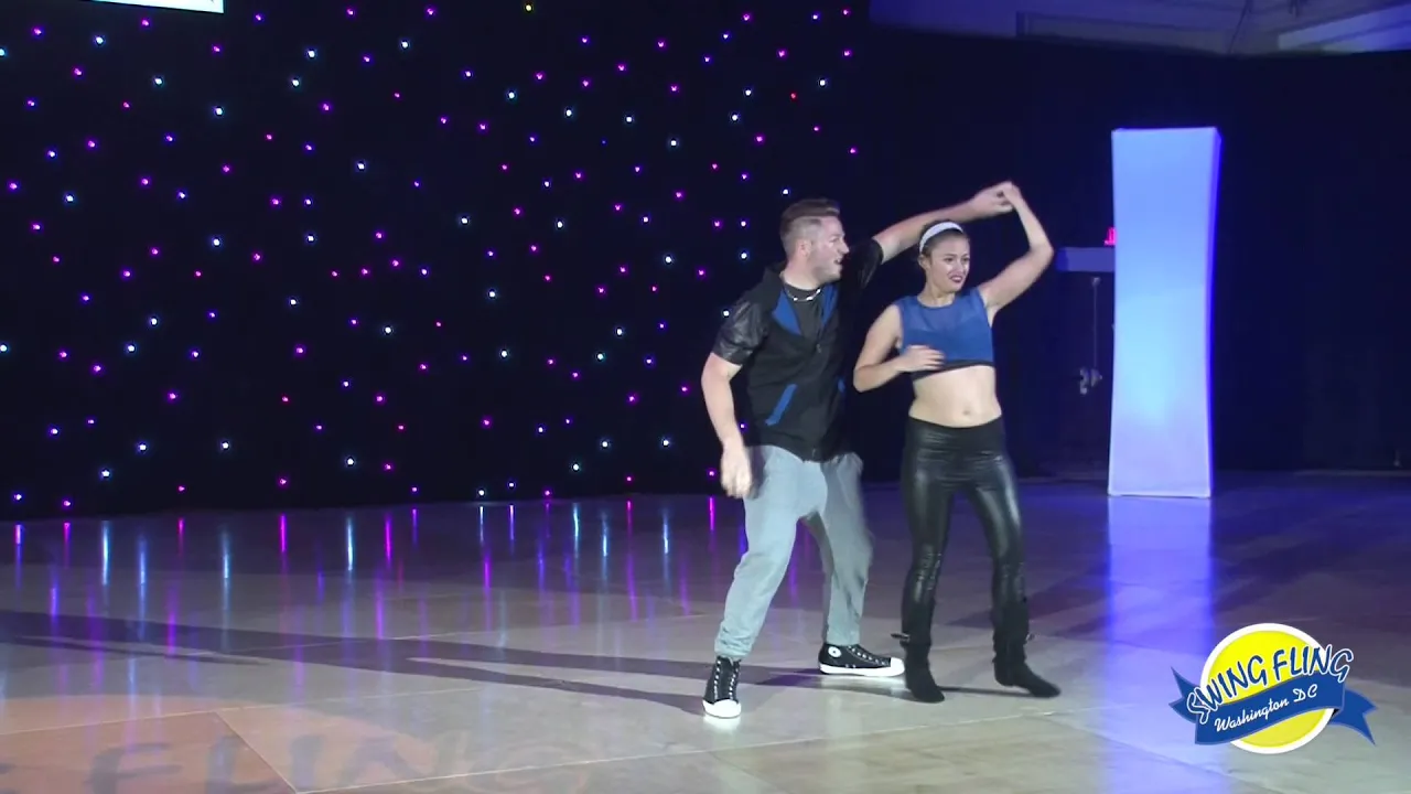 Swing Fling 2015 Rising Star   Sammy Powers & Heather Fronczak
