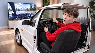 Я купил ИГРОВУЮ ПРИСТАВКУ из НАСТОЯЩЕЙ МАШИНЫ!! (реально)