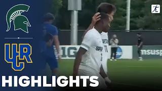 Michigan State vs UC Riverside NCAA College Soccer Highlights - August 21 2025