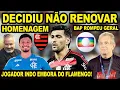 Download Lagu FIM DA LINHA! JOGADOR NÃO ACEITA RENOVAR E ESTÁ DE SAÍDA DO FLAMENGO! HOMENAGEM PARA ARRASCAETA! E+ 