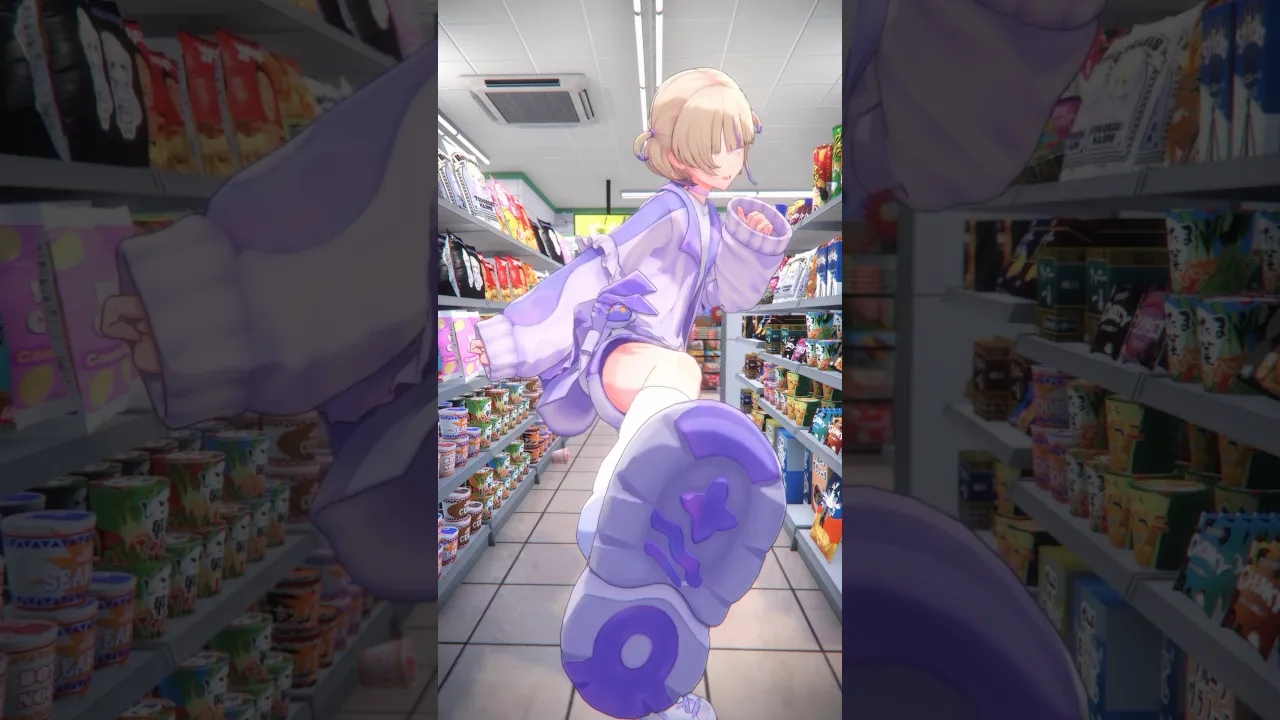 コンビニでCountach‼︎【轟はじめ/ReGLOSS】#dance  #vtuber