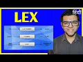 Lex in Compiler Design