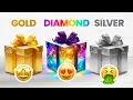 Choose Your Gift Gold Diamond or Silver