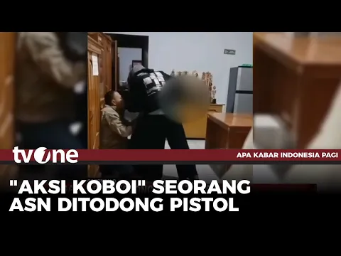ASN Gorontalo Ditodong Senjata di Kantor Dinas Sosial