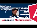 What s new in WebStorm for Angular Piotr Tomiak ngPoland 2018