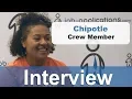 Chipotle Interview - Crew Member