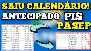 PIS PASEP 2021 ANTECIPAÇÃO VEJA O CALENDÁRIO OFICIAL. ANO BASE 2019