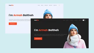 How to make a Light and Dark Mode for Website Html Css and Js
