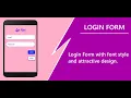 How to Create Login Form in android studio tutorial - 4