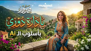                                    فيروز   يا دارة دوري بأسلوب الذكاء الاصطناعي            دندنها