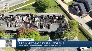 Cause of south Tulsa apartment fire still unknown