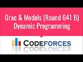 E002 Orac Models Dynamic Programming CodeNCode