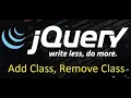 Add class and remove class in JQuery Apply required style on any element with button click