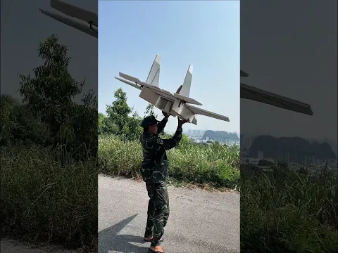 Máy bay Su27 tự chế #rcplane #diy