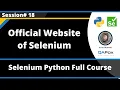 Official Website of Selenium - Selenium Dev Selenium Python