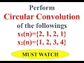 Q4a Perform Circular Convolution of the sequences x1 n 2 1 2 1 x2 n 1 2 3 4