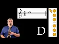 Beginner Alto Sax First Five Notes Play Along