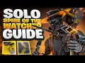 How ANYONE Can Solo Flawless Spire Of The Watcher Hunter Guide