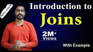 Download Lec-38: Introduction to Joins and its types | Need of Joins with example | DBMS MP3