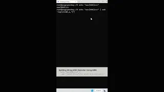 How to split a delimited string into an array in awk - Linux Tips And Tricks