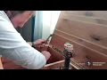 Installing soft close hinges