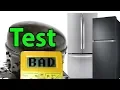 Testing refrigerator compressor LG Samsung Whirlpool