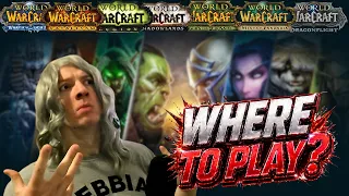 The BEST WoW Private Servers - ALL EXPANSIONS in 2026