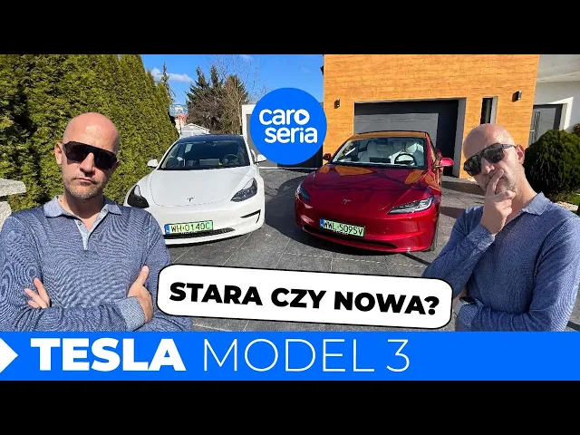Elektryczna Tesla model 3, czyli do dwóch razy sztuka! (TEST PL/ENG 4K) | CaroSeria