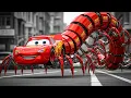 Lagu Lightning McQueen Beast Mode 🦖 vs Metal Dragon Truck — Ultimate Monster Clash [EP30]