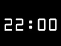 22 Minute Timer with Alarm Count Up Stopwatch
