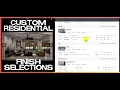 Custom Home Selections Made Simple Spec Book Sign-Off Schedule Demo